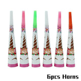 Unicorn Party Kits Paper Plate Cup Banner Sets