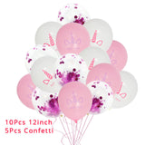 Unicorn Party Kits Paper Plate Cup Banner Sets