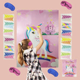 Unicorn Party Kits Paper Plate Cup Banner Sets