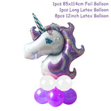 Unicorn Party Kits Paper Plate Cup Banner Sets