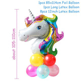 Unicorn Party Kits Paper Plate Cup Banner Sets