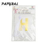 1set Happy Birthday Letter Banner Balloons