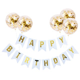 1set Happy Birthday Letter Banner Balloons