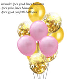 1set Happy Birthday Letter Banner Balloons