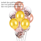 1set Happy Birthday Letter Banner Balloons
