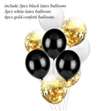 1set Happy Birthday Letter Banner Balloons
