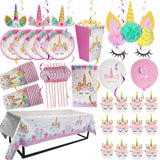 1set Unicorn Party Supplies