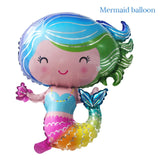 Little Mermaid Unicorn Party Tablecloth