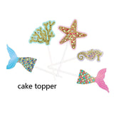 Little Mermaid Unicorn Party Tablecloth
