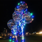 20inch 36 Inch Luminous Led Balloon Transparent Round