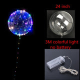 20inch 36 Inch Luminous Led Balloon Transparent Round