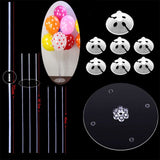 Clear Balloon Column Stand