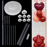 Clear Balloon Column Stand