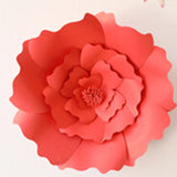 1pcs 30cm DIY Artificial Paper Flowers Backdrop