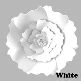 1pcs 30cm DIY Artificial Paper Flowers Backdrop