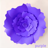 1pcs 30cm DIY Artificial Paper Flowers Backdrop