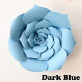 1pcs 30cm DIY Artificial Paper Flowers Backdrop