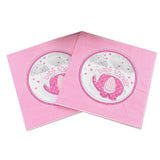 20 PCS/Pack Rose Gold Point Dot Napkin Paper