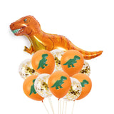5 Pcs Dino Birthday Party Balloons 12inch
