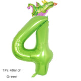 5 Pcs Dino Birthday Party Balloons 12inch