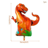 11pcs  Dino Party Dinosaur Foil Balloons