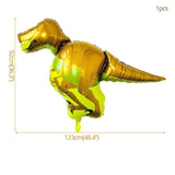 11pcs  Dino Party Dinosaur Foil Balloons