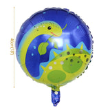 11pcs  Dino Party Dinosaur Foil Balloons