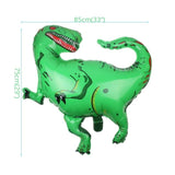 11pcs  Dino Party Dinosaur Foil Balloons