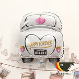 1PCS Wedding Car Helium Foil Balloons