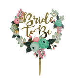 Bride Party Acrylic Cake Toppers