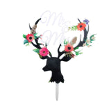 Bride Party Acrylic Cake Toppers