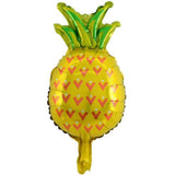 8 Pcs Rose Gold Disposable Tableware Pineapple