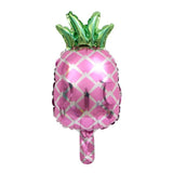 8 Pcs Rose Gold Disposable Tableware Pineapple