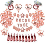Bride Be To Rose Gold Metallic Tassels Garlands