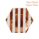 Bride Be To Rose Gold Metallic Tassels Garlands