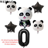 Panda Foil Balloons  Set 32inch
