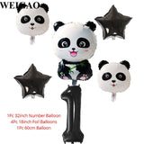 Panda Foil Balloons  Set 32inch