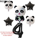 Panda Foil Balloons  Set 32inch