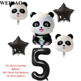 Panda Foil Balloons  Set 32inch