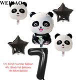 Panda Foil Balloons  Set 32inch
