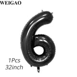 Panda Foil Balloons  Set 32inch