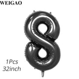 Panda Foil Balloons  Set 32inch