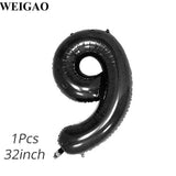 Panda Foil Balloons  Set 32inch
