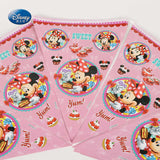 Minnie Mouse Theme  Disposable Tableware Set
