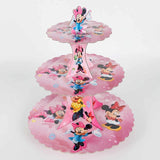Minnie Mouse Theme  Disposable Tableware Set