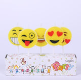 5pcs/lot Unicorn Moana Emoji Spiderman Party Candles