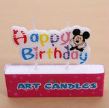 5pcs/lot Unicorn Moana Emoji Spiderman Party Candles