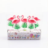 5pcs/lot Unicorn Moana Emoji Spiderman Party Candles