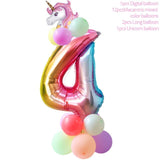 Unicorn Party Decoration Tableware Sets